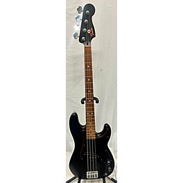 Used Fender Used Fender P Bass Noir Satin Black Electric Bass Guitar