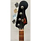 Used Fender Used Fender P Bass Noir Satin Black Electric Bass Guitar