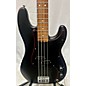 Used Fender Used Fender P Bass Noir Satin Black Electric Bass Guitar