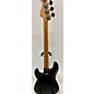 Used Fender Used Fender P Bass Noir Satin Black Electric Bass Guitar