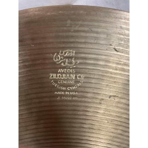 Used Zildjian Used Zildjian 14in Quick Beat Hi Hat Bottom Cymbal