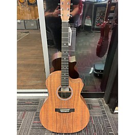 Used Martin Used Martin Martin X Series Special Antique Natural Acoustic Electric Guitar