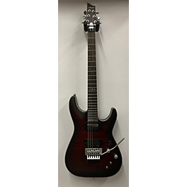 Used Schecter Guitar Research Used Schecter Guitar Research C1 Floyd Rose Platinum Crimson Red Burst Solid Body Electric G...