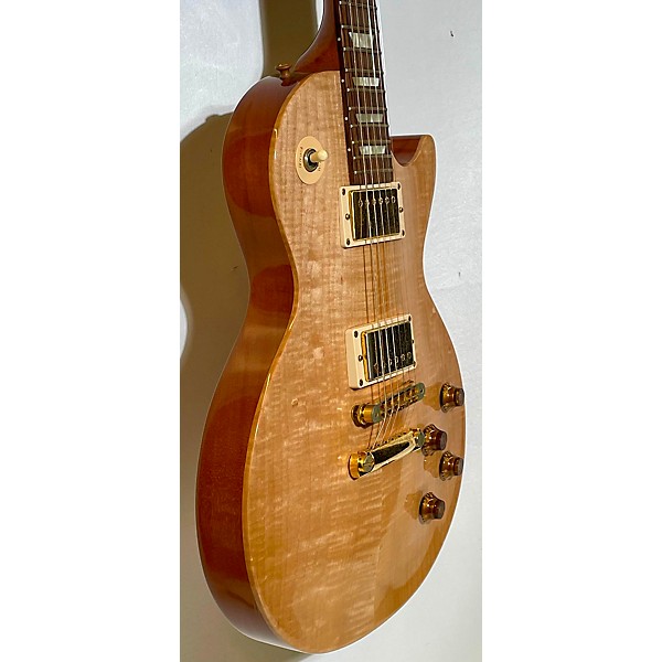 Used Gibson Les Paul Studio Premium Plus Natural Solid Body Electric Guitar