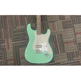 Used Fender Used Fender TOM DELONGE STRATOCASTER SEA FORM GREEN Solid Body Electric Guitar