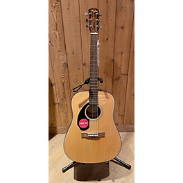 Used Fender Used Fender CD60S LH Natural Acoustic Guitar