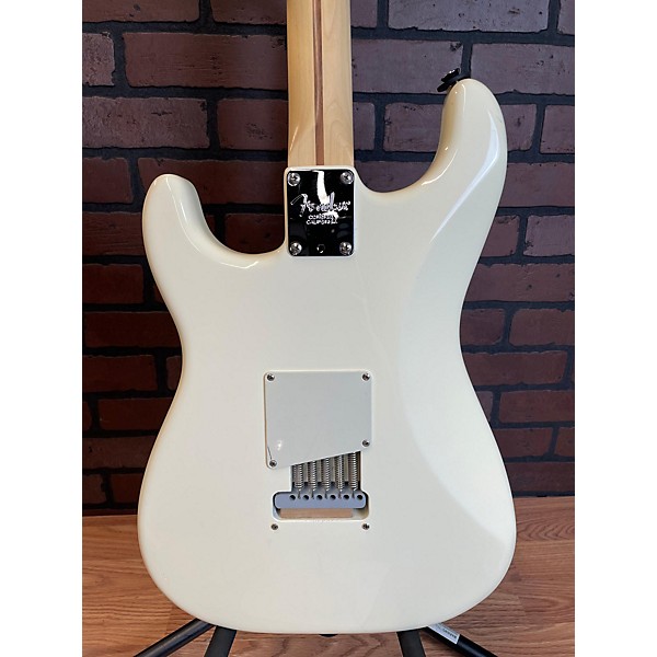 Used 2024 Fender Artist Series Eric Clapton Stratocaster Olympic White Solid Body Electric Guitar