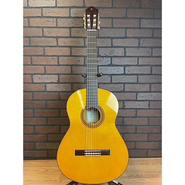 Used Yamaha Used Yamaha CGTA TransAcoustic Nylon-String Natural Acoustic Electric Guitar