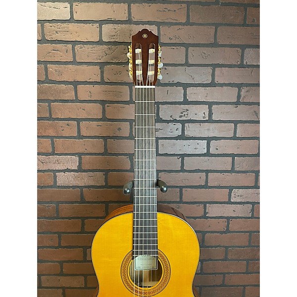 Used Yamaha Used Yamaha CGTA TransAcoustic Nylon-String Natural Acoustic Electric Guitar