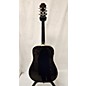 Used Epiphone Used Epiphone Hummingbird Pro Ebony Acoustic Electric Guitar