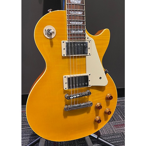 Used Epiphone Used Epiphone Les Paul Standard Pro Lemonburst Solid Body Electric Guitar