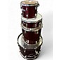 Used Taye Drums Used Taye Drums ROCK PRO Burgundy Drum Kit thumbnail