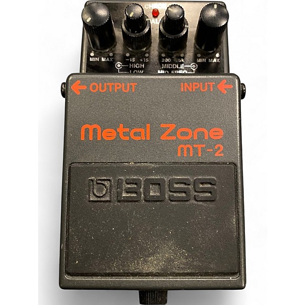 Used BOSS MT2W Metal Zone Waza Craft Effect Pedal