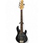 Used Ernie Ball Music Man Used Ernie Ball Music Man STINGRAY 5 PIEZO Black Sparkle Electric Bass Guitar thumbnail