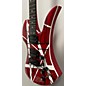 Used B.C. Rich Used B.C. Rich Mockingbird ST Red With Black And White Stripes Solid Body Electric Guitar