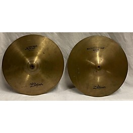 Used Zildjian Used Zildjian 14in New Beat Hi Hat Pair Cymbal