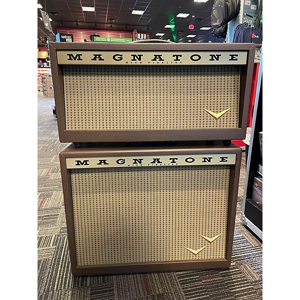 Used Magnatone Used 2020s Magnatone Twilighter Head And Cab Guitar Stack