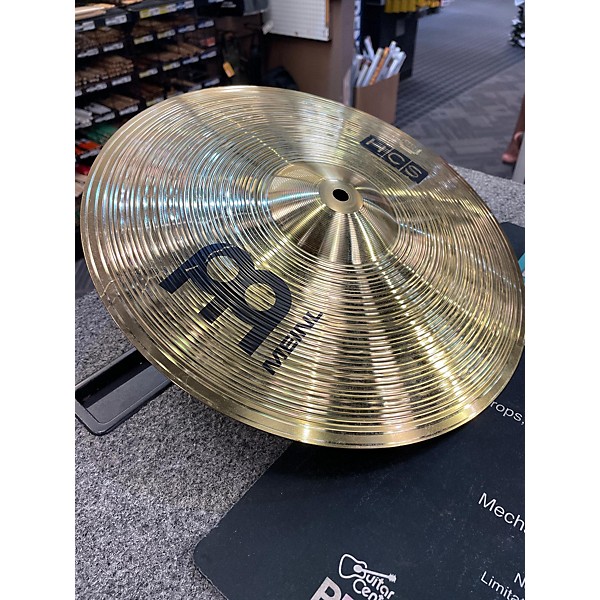 Used MEINL 14in HCS Hi Hat Pair Cymbal