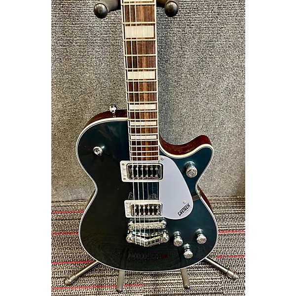 Used Gretsch Guitars Used Gretsch Guitars G5220 Electromatic Jade Grey Hollow Body Electric Guitar