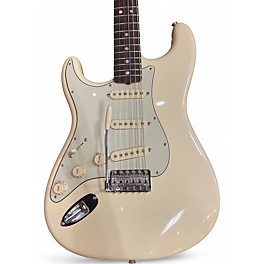 Used Fender American Original 60s Stratocaster Left Handed Vintage White Solid Body Electric Guitar