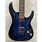 Used Schecter Guitar Research Used Schecter Guitar Research Omen Elite SEE THRU BLUE BURST Solid Body Electric Guitar