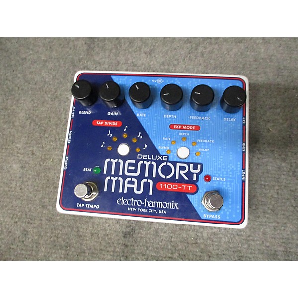 Used Electro-Harmonix DELUXE MEMORY MAN 1100-TT Effect Pedal