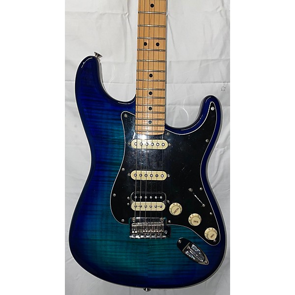 Used Fender Used Fender Player Stratocaster HSS Plus Top Blueberry Burst Solid Body Electric Guitar