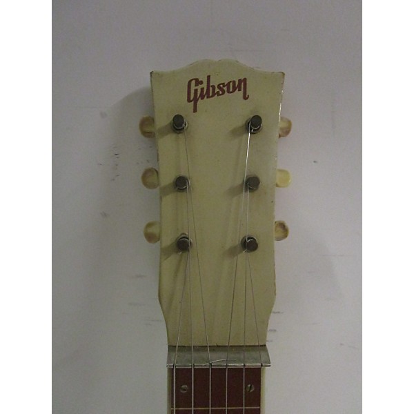 Vintage Gibson Vintage 1950s Gibson BR-9 Lap Steel Cream Solid Body Electric Guitar