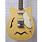 Vintage Vintage 1970s MICROFRETS WANDERER TV Yellow Hollow Body Electric Guitar