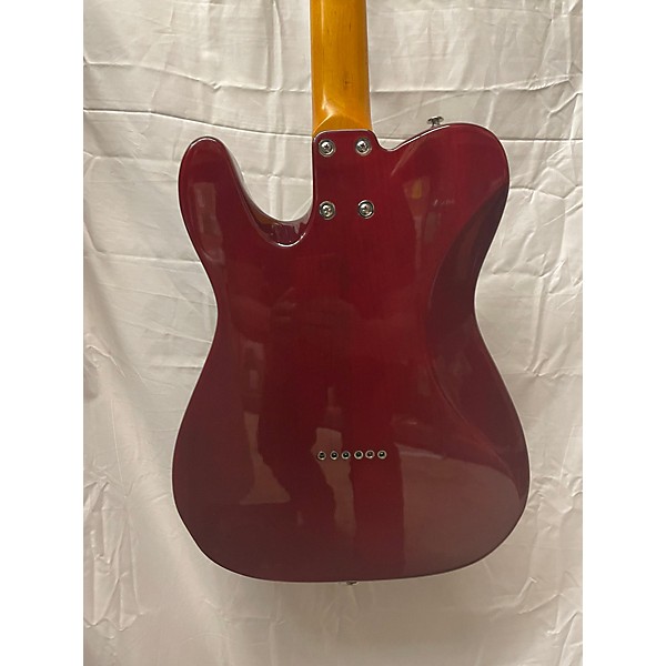 Used Eart Used Eart Corsair NKC1 Trans Red Solid Body Electric Guitar