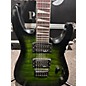 Used Jackson Used Jackson JS32Q Transparent Green Burst Solid Body Electric Guitar