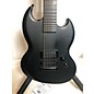 Used ESP LTD Viper Black Metal 7B Baritone Guitars