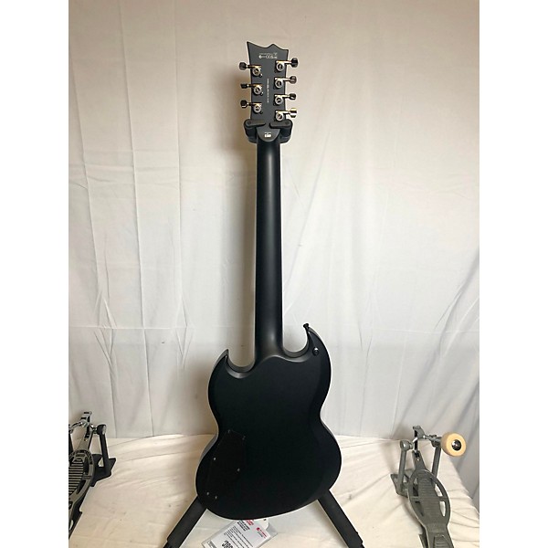 Used ESP LTD Viper Black Metal 7B Baritone Guitars