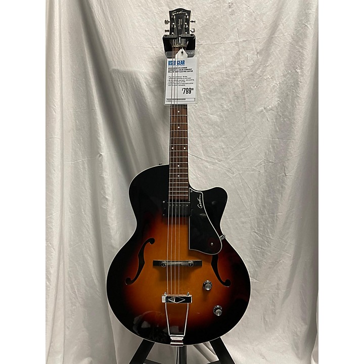 Used Godin Used Godin 5TH AVENUE COMPOSER 2 Color Sunburst Hollow Body  Electric Guitar 2 Color Sunburst | Guitar Center