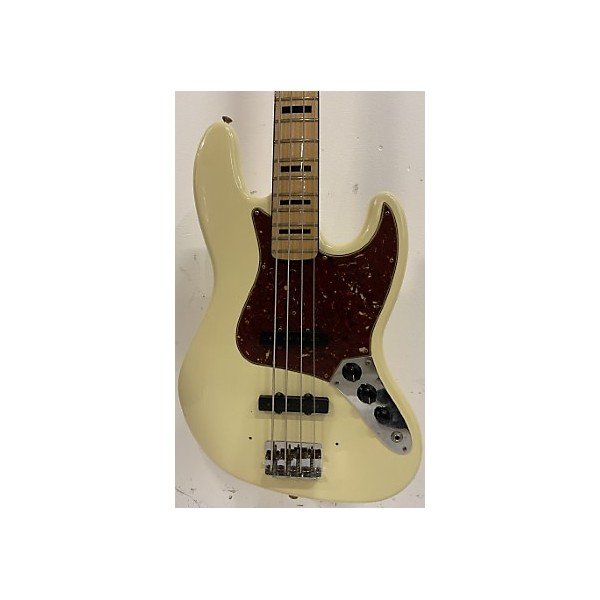 Used Fender Used 2023 Fender Custom Shop 68 Jazz Bass Jrn Vintage White Electric Bass Guitar