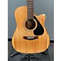 Used Yamaha Used Yamaha Fg411S CE Natural Acoustic Electric Guitar