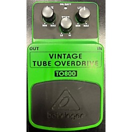 Used Behringer TO800 Vintage Tube Overdrive Effect Pedal