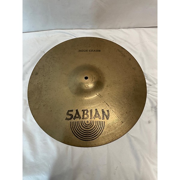 Used SABIAN Used  SABIAN 18in ROCK CRASH