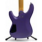 Used Schecter Guitar Research Used Schecter Guitar Research C-6 DELUXE Purple Solid Body Electric Guitar