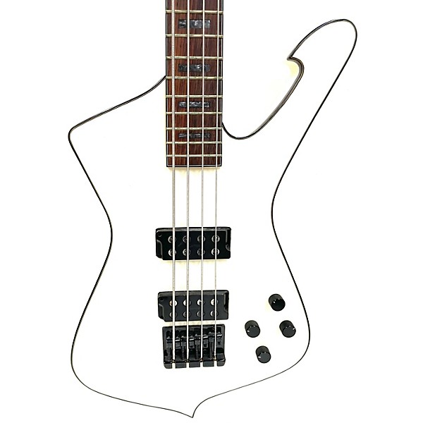 Used Ibanez Used Ibanez ICB 300 Alpine White Electric Bass Guitar