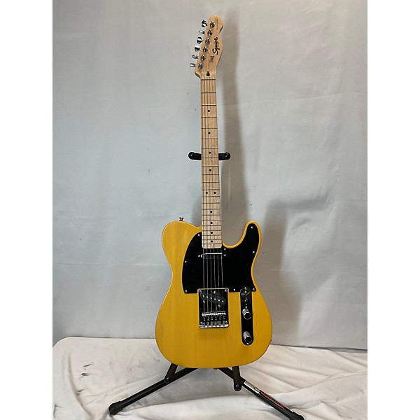 Used Squier Used Squier Affinity Telecaster Butterscotch Blonde Solid Body Electric Guitar