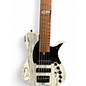 Used Vola vasti 5 Black and White Electric Bass Guitar