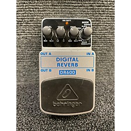 Used Behringer DR600 Digital Stereo Reverb Effect Pedal