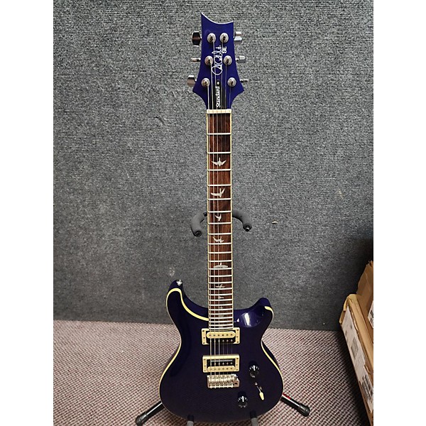 Used PRS Used PRS SE Standard 24 Blue Solid Body Electric Guitar