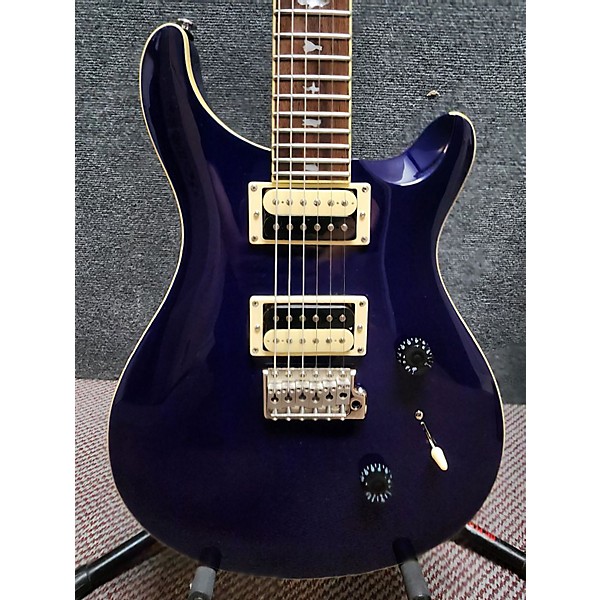 Used PRS Used PRS SE Standard 24 Blue Solid Body Electric Guitar