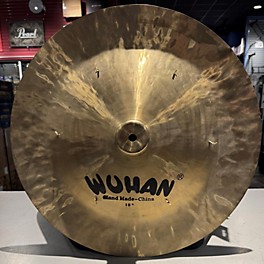 Used Wuhan Used Wuhan 18in CHINA WITH RIVETS Cymbal