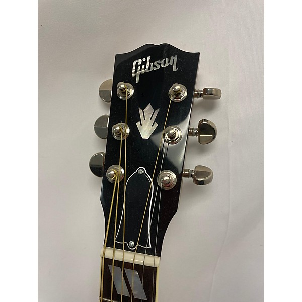 Used Gibson Used 2020 Gibson J185EC Natural Acoustic Electric Guitar