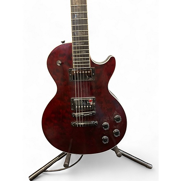 Used Gibson Les Paul Standard Bloodmoon Dark Cherry Satin Solid Body Electric Guitar