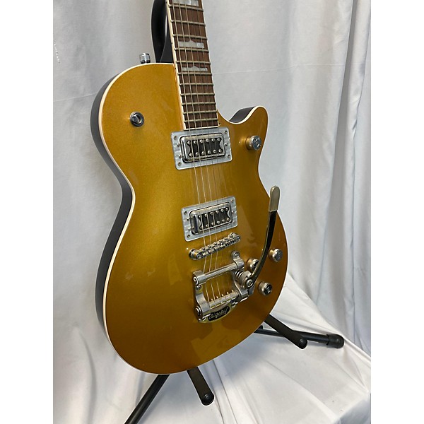 Used Gretsch Guitars Used Gretsch Guitars G5230 Electromatic Yellow Solid Body Electric Guitar