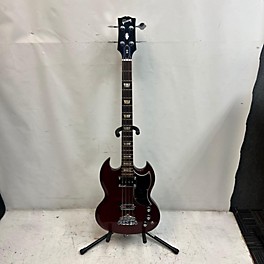 Used Gibson Used 2008 Gibson SG Bass Transparent Red Electric Bass Guitar